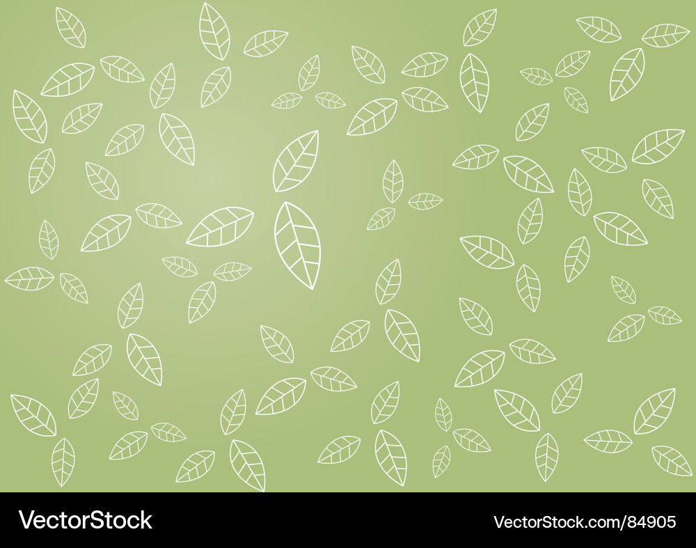 Leaves pattern Vector Image