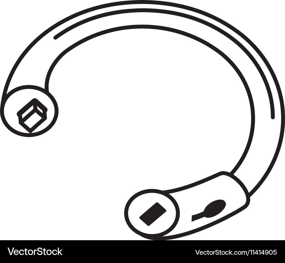 Security chain with password Vector Image