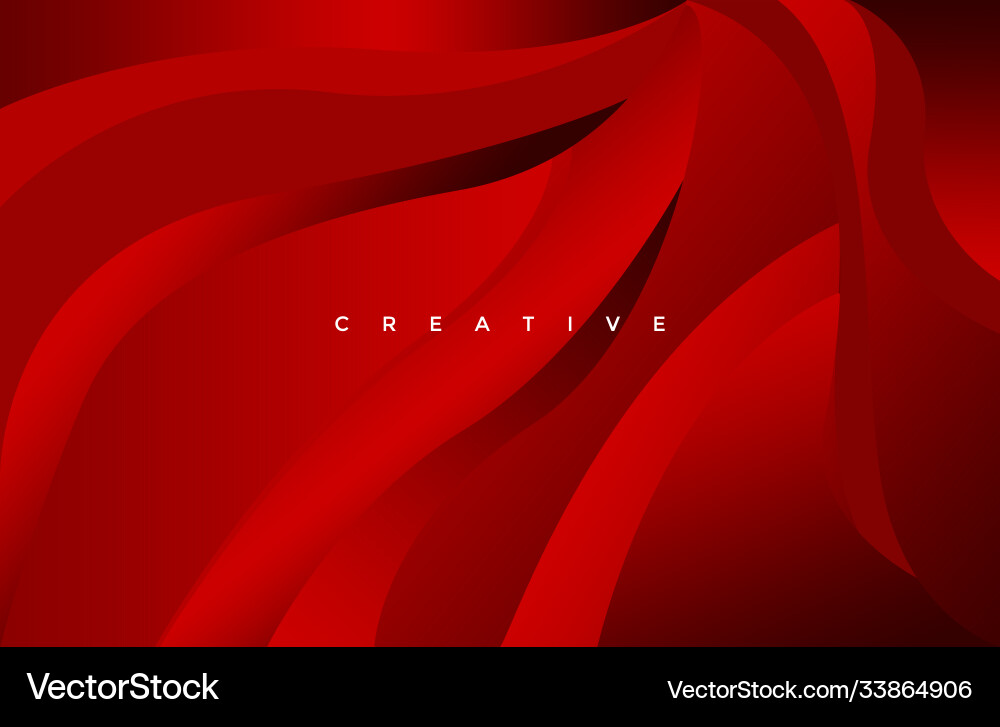 Abstract background red flame elements Vector Image