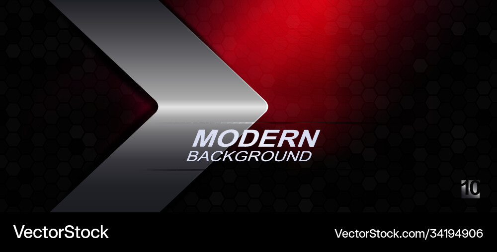 Abstract composition with a gradient red shades vector image