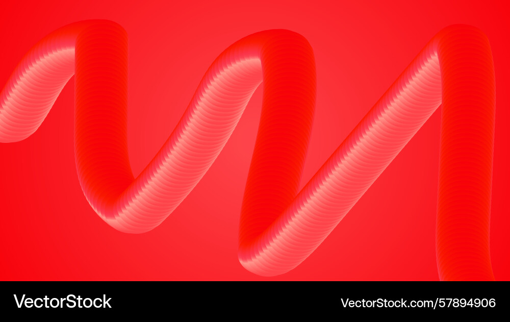 Blend flowing 3d background red design abstract Blend flowing 3d background red design abstract Vector Image