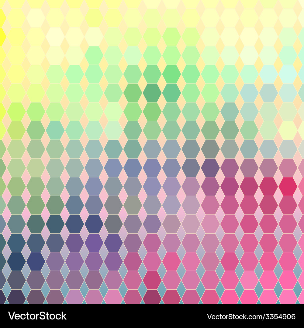 Bright abstract pattern polygons vector image