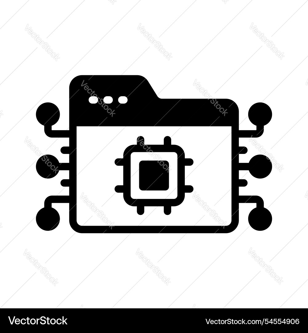 Document management Vector Image