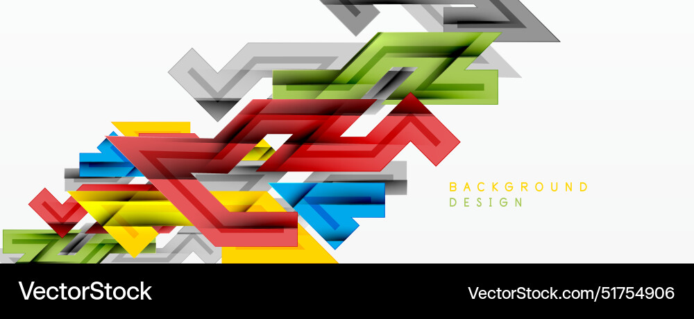 Dynamic lines geometric background Dynamic lines geometric background vector image