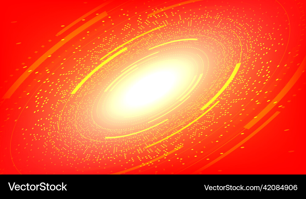 Futuristic background with dots combination Vector Image