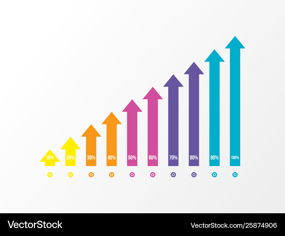 Infographic design template with options steps Infographic design template with options steps vector image