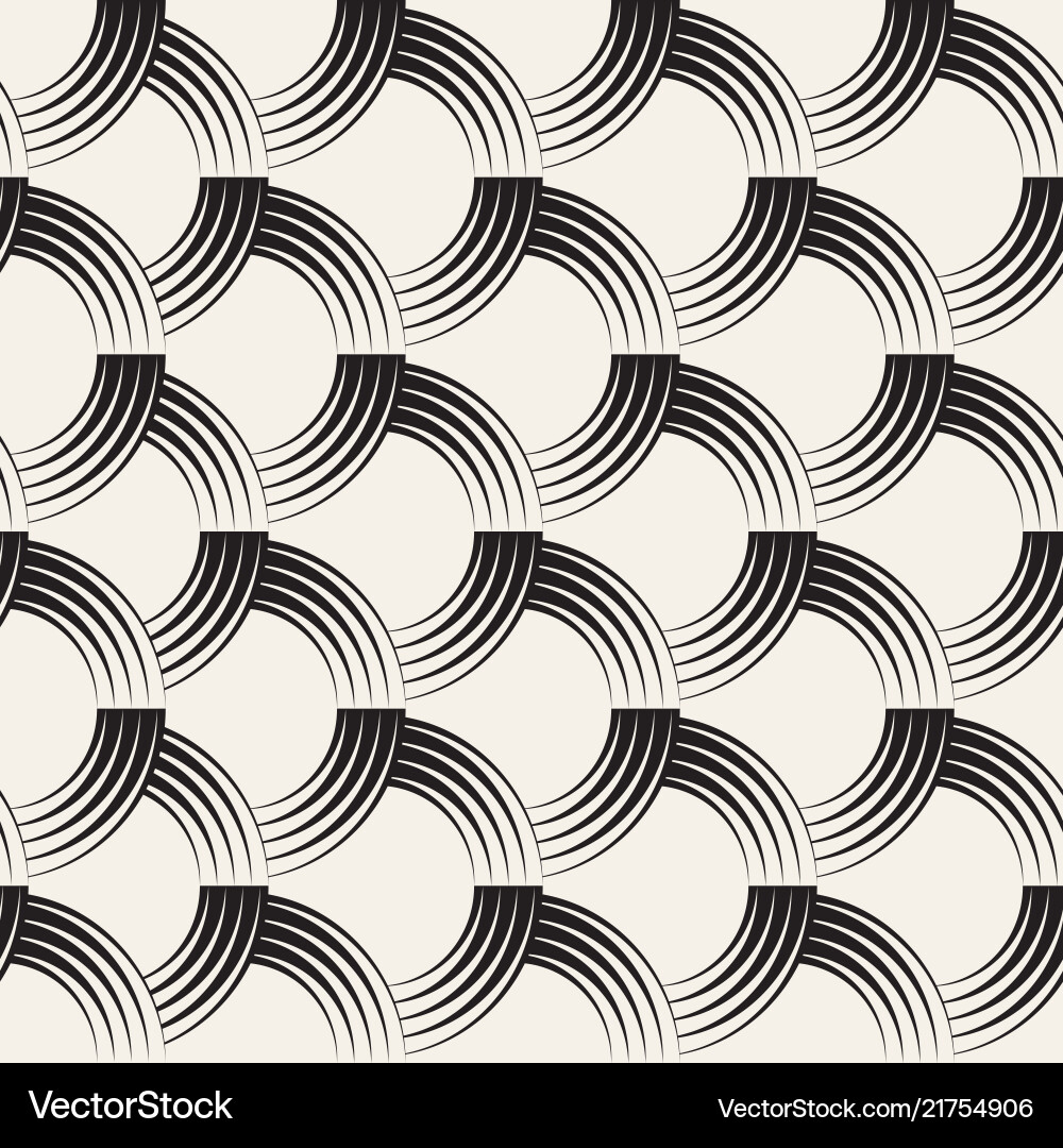 Modern Abstract Pattern - Geometric Tiles vector image