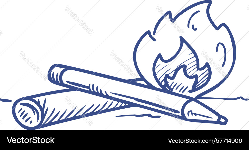 Pencil and scroll ancient wisdom knowledge vector image