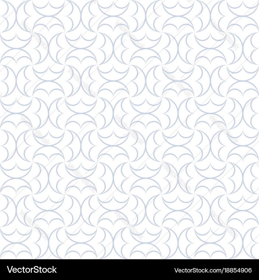 Retro geometric seamless pattern vector image