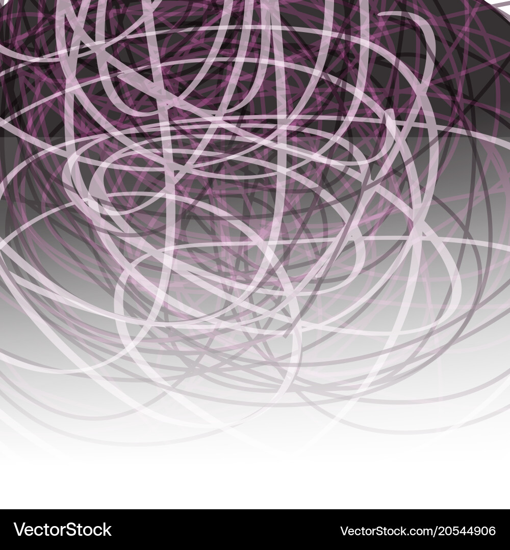 Threads chaos background abstract lines vector image