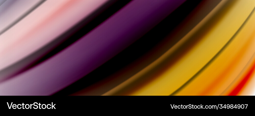 Abstract background smooth flowing lines blurred Abstract background smooth flowing lines blurred vector image