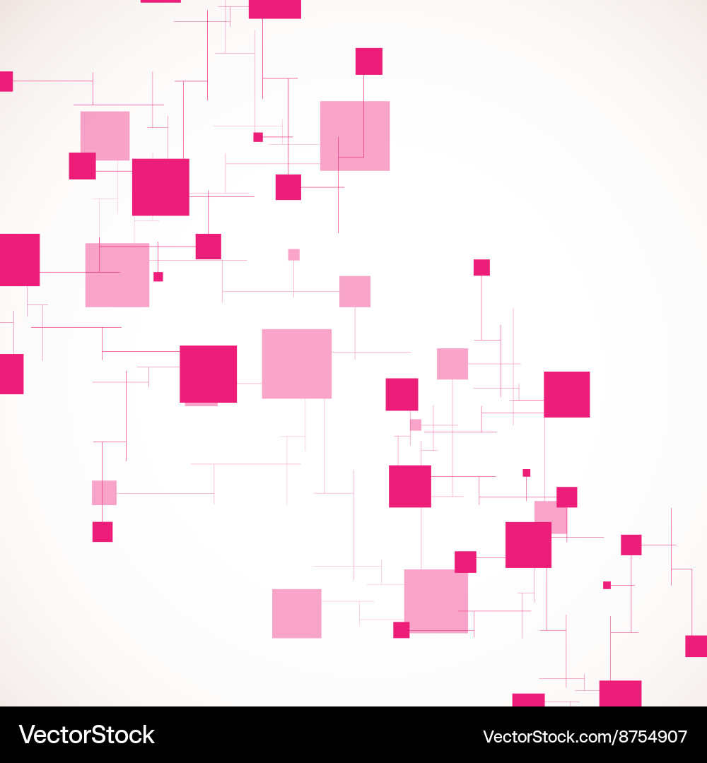 Background abstract texture with squares vector image