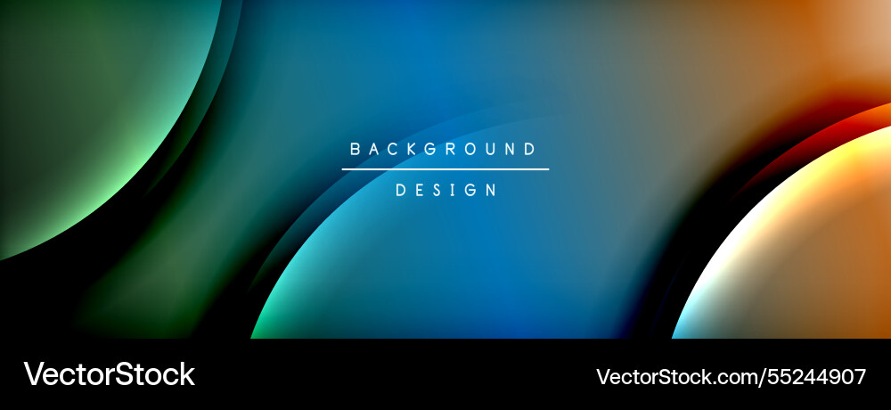 Gradient and shadow wave line geometric background Gradient and shadow wave line geometric background vector image