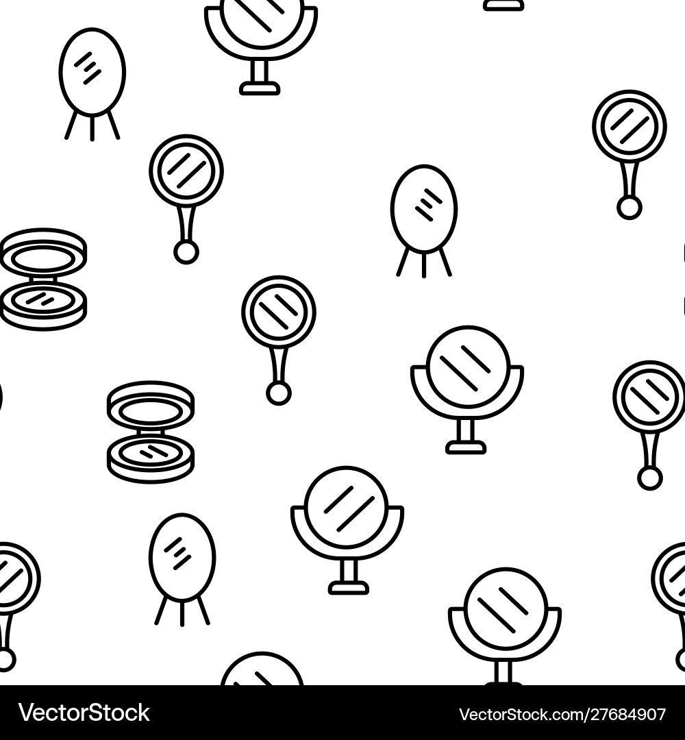Mirror different form seamless pattern Mirror different form seamless pattern Vector Image