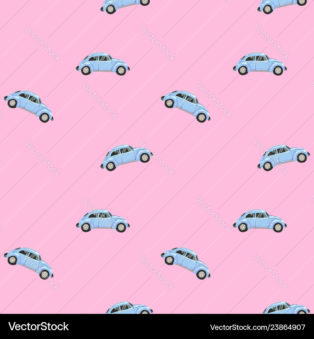 Romantic Objects Seamless Pattern vector image