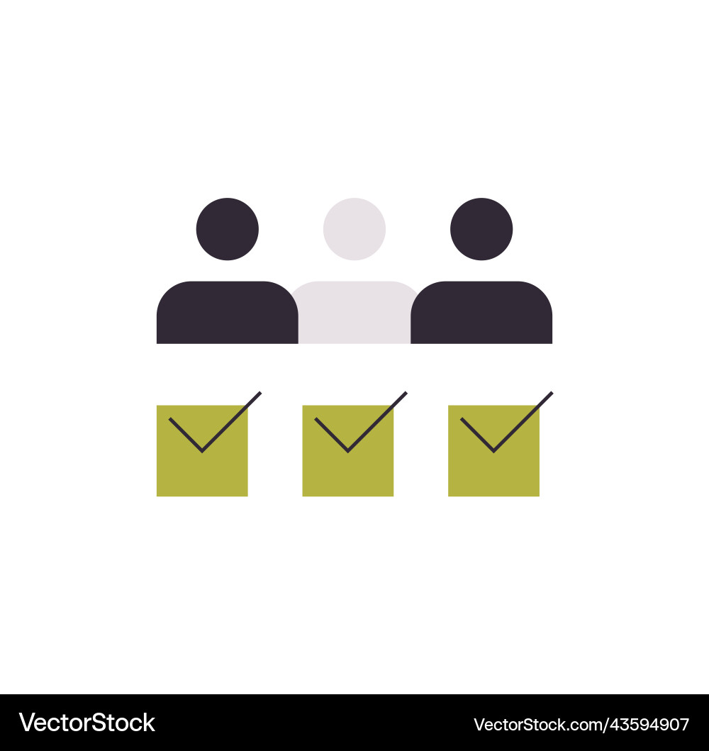 Simple approve related icon and accepted elements Simple approve related icon and accepted elements vector image