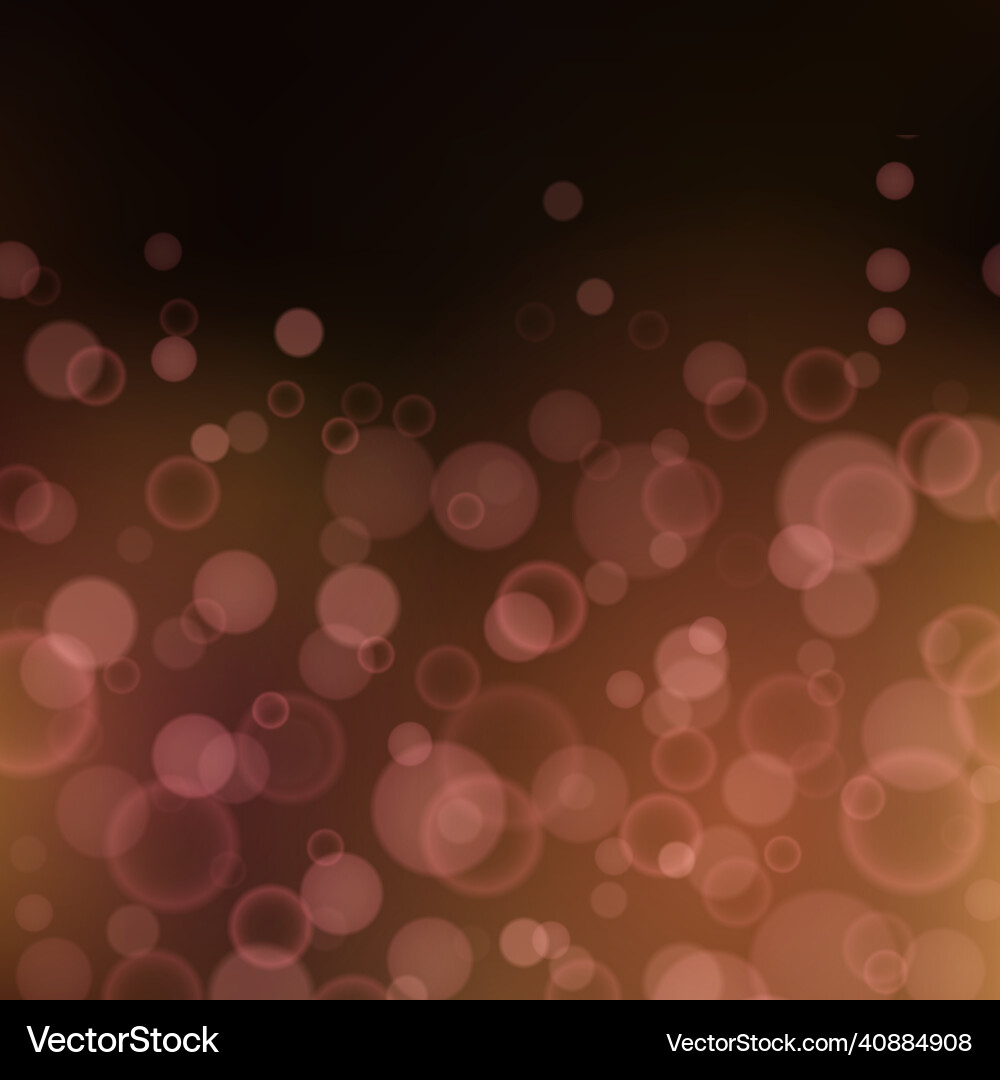 Abstract background with defocused lights vector image