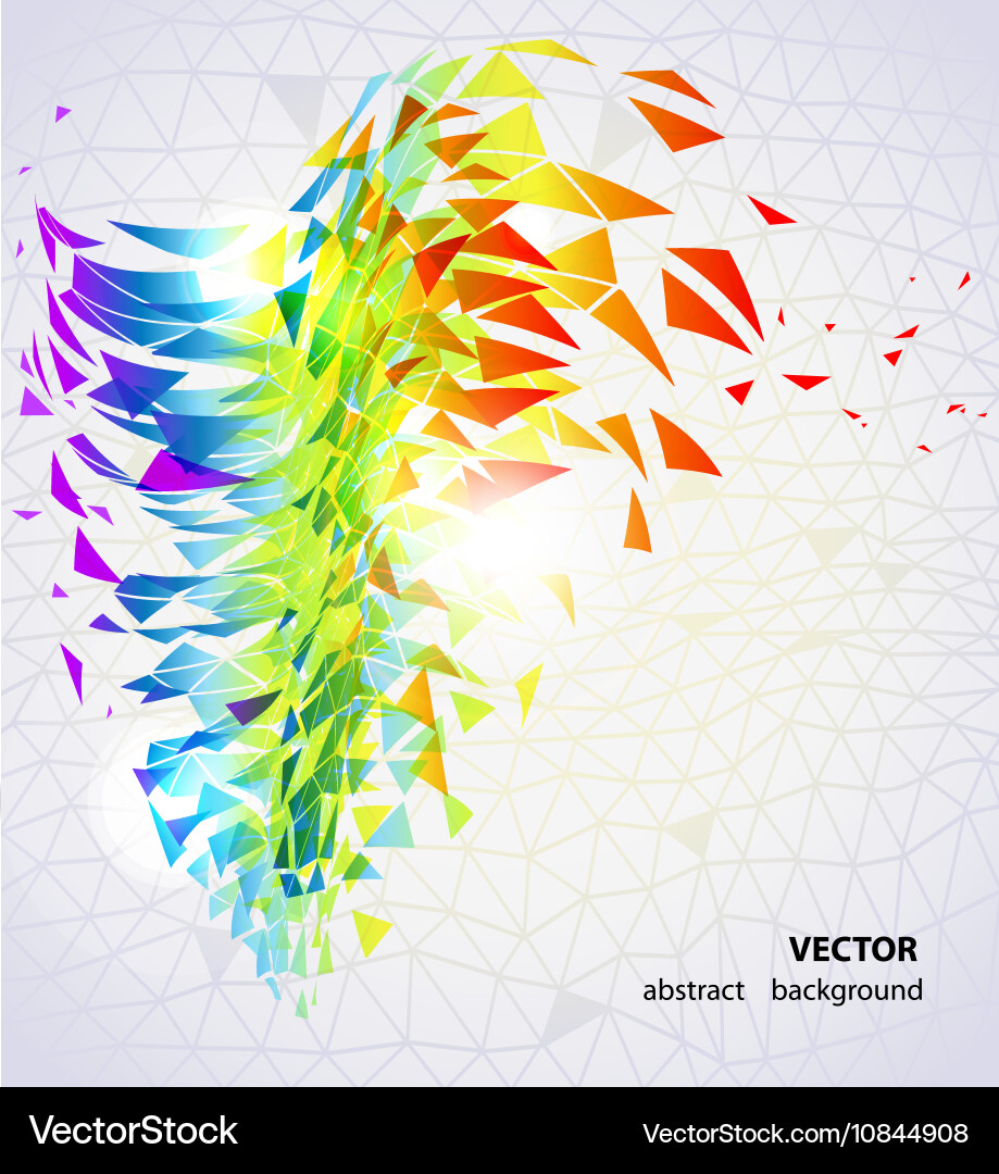 Dynamic background Vector Image