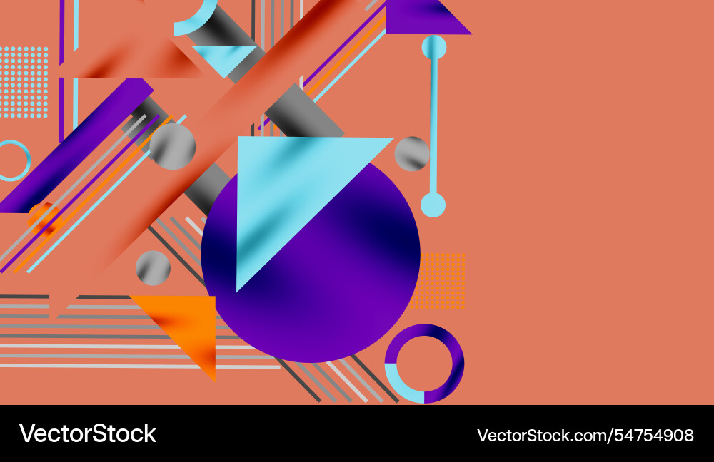 Geometric background showcasing sharp lines Geometric background showcasing sharp lines vector image
