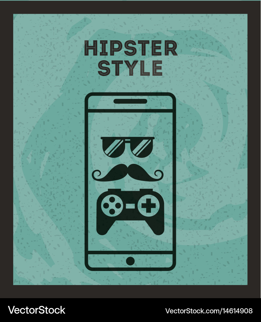 Retro hipster style element icon Vector Image