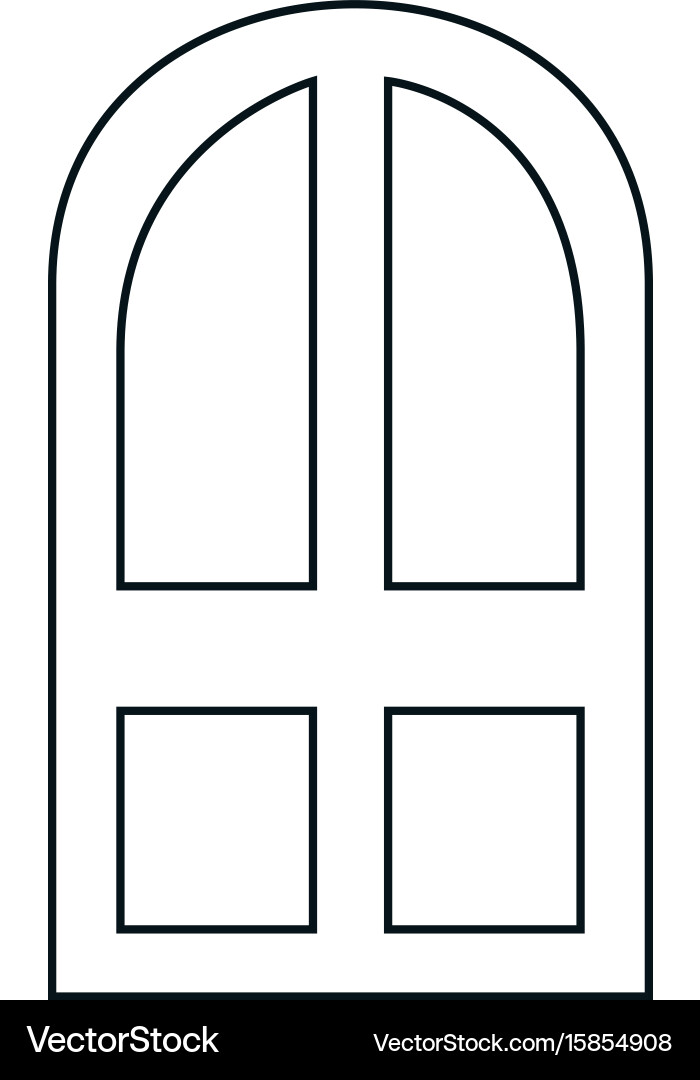 Window icon image vector image