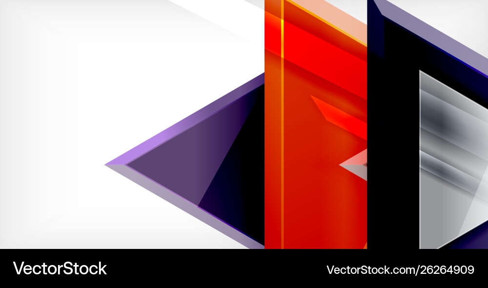 3d triangular minimal abstract background 3d triangular minimal abstract background Vector Image
