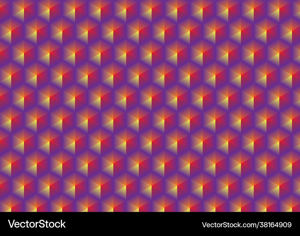 Abstract background geometric hexagon shapes Vector Image