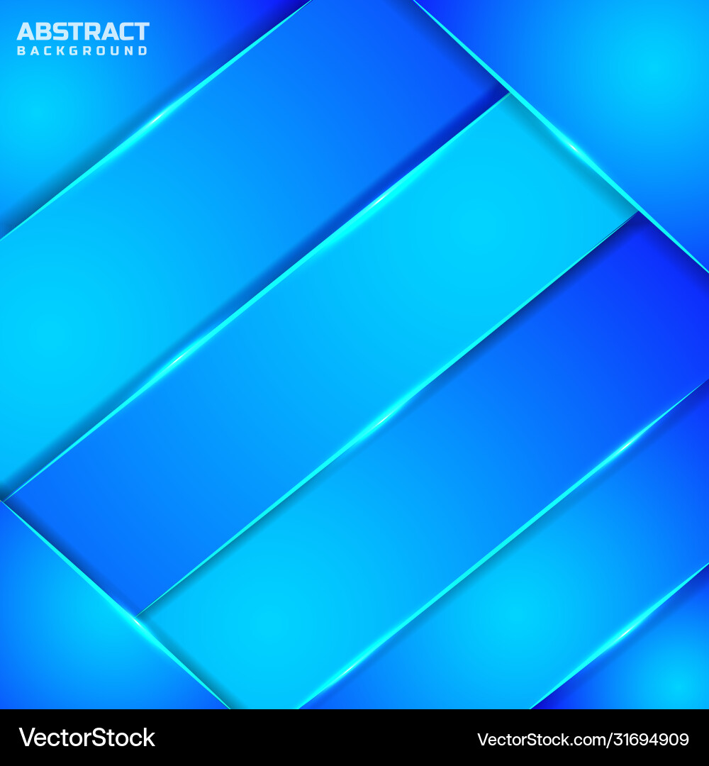 Abstract blue color geometric overlap layer Abstract blue color geometric overlap layer vector image