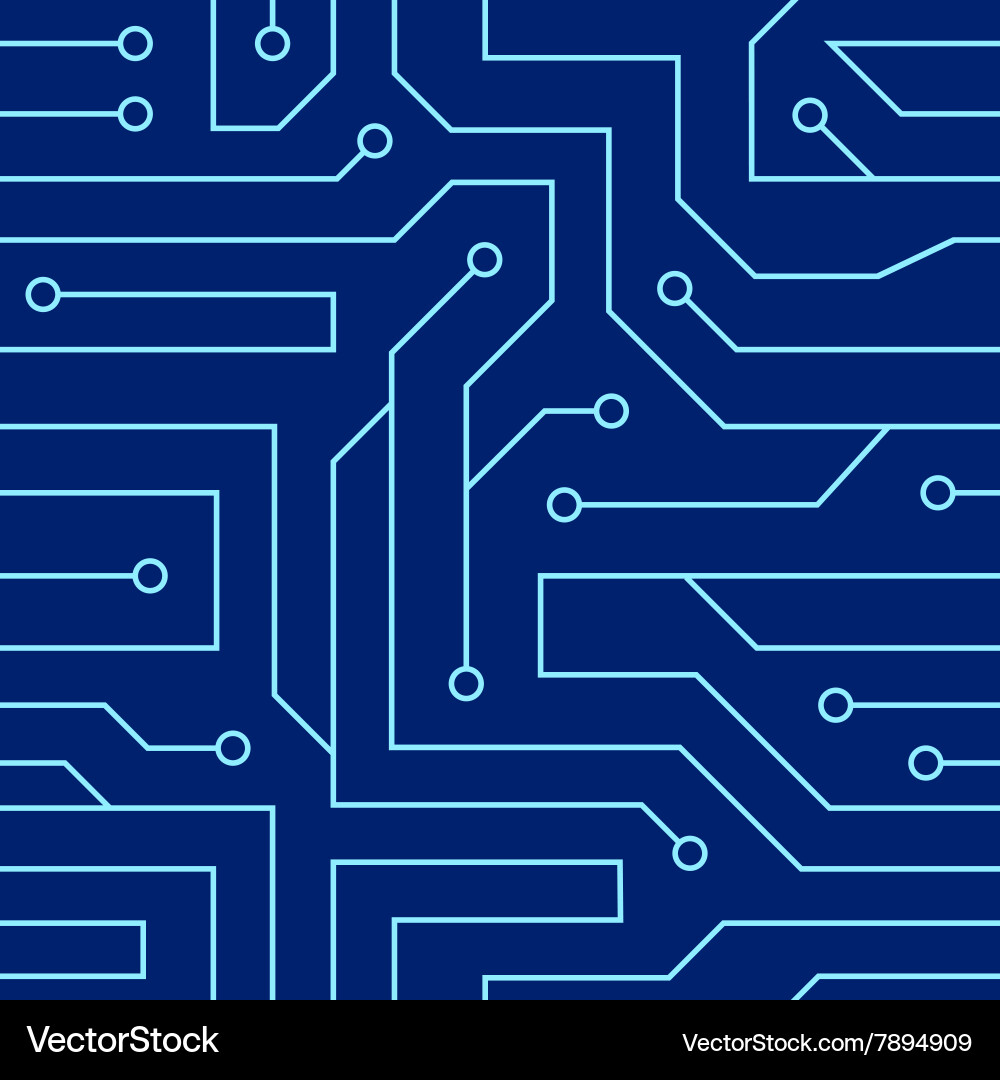 Circuit Board Pattern vector image