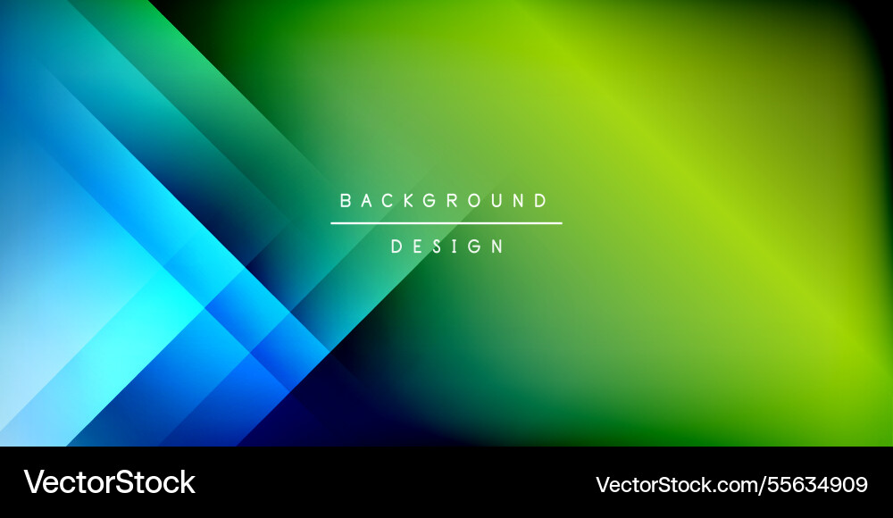 Dynamic shadow lines geometric shapes Vector Image