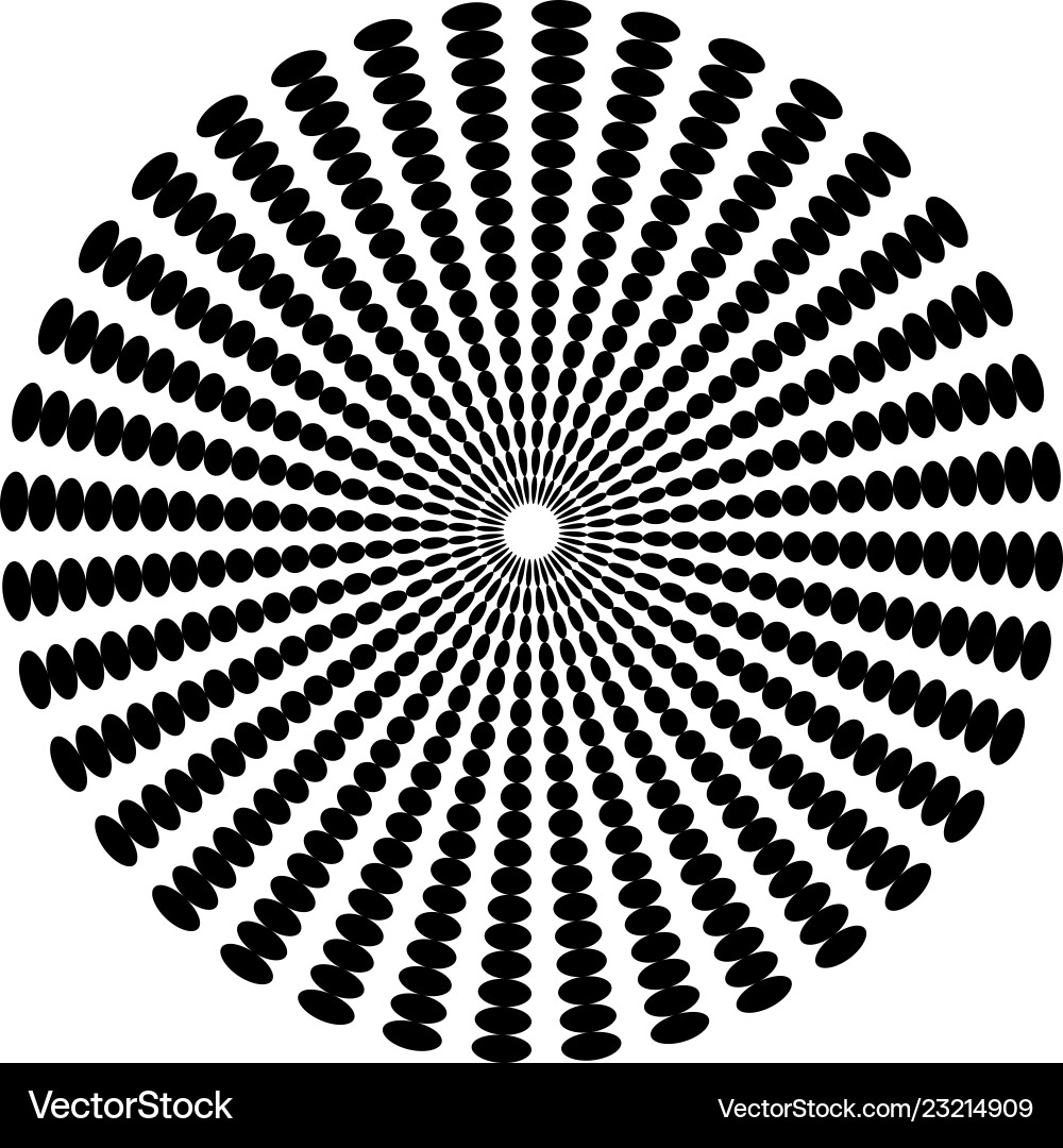 Halftone dots forms Halftone dots forms vector image