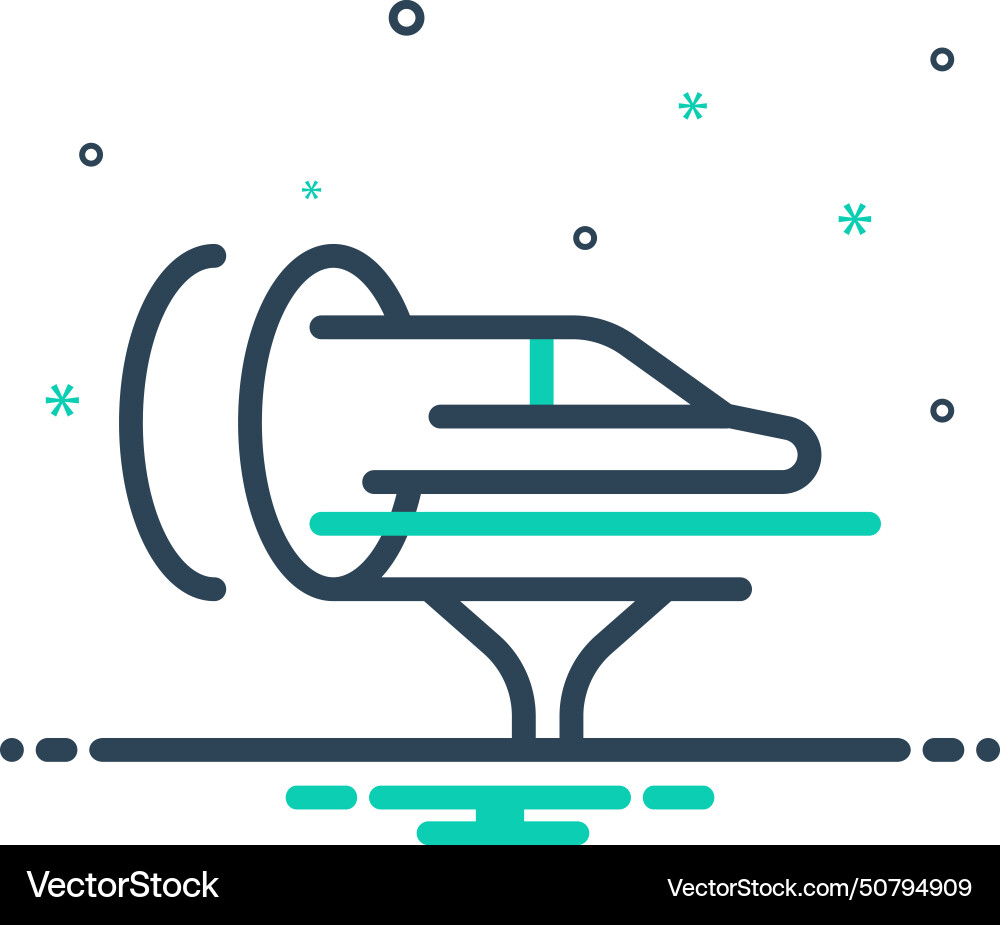 Hyperloop vector image