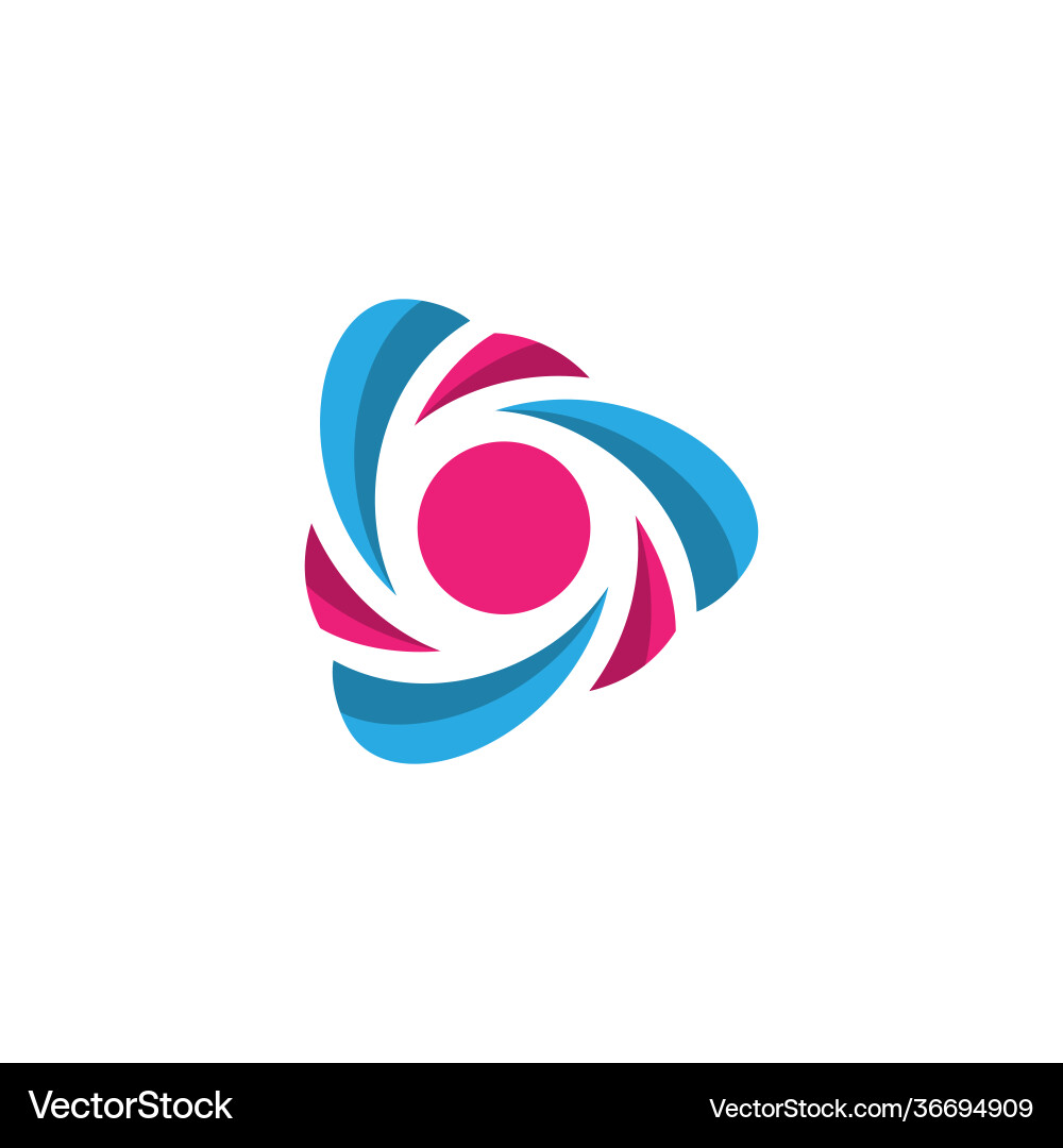 Modern and creative play icon button Vector Image