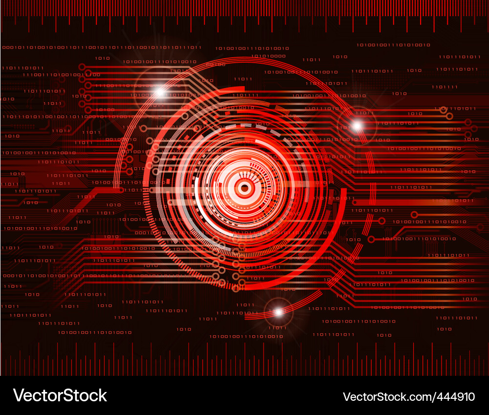 Abstract Technology Circuit Background vector image