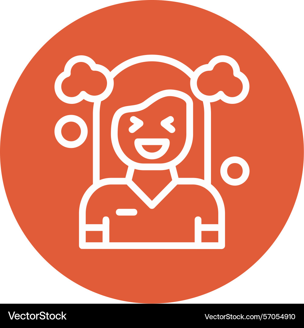 Amusement line circle style icon design Vector Image