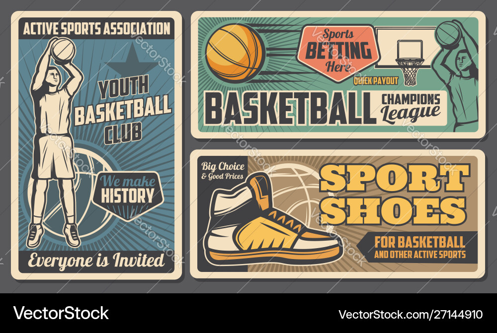Basketball Team &amp League Sport vektorbild
