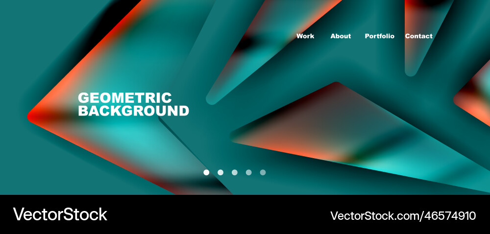 Bright colorful triangular shapes abstract Bright colorful triangular shapes abstract vector image
