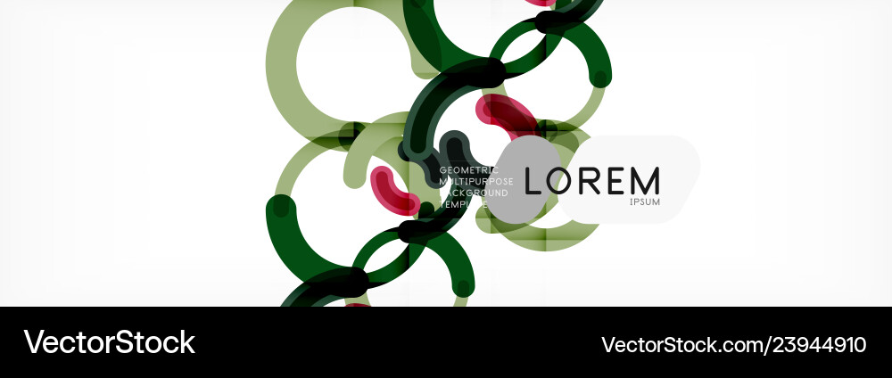 Circular lines design background Vector Image