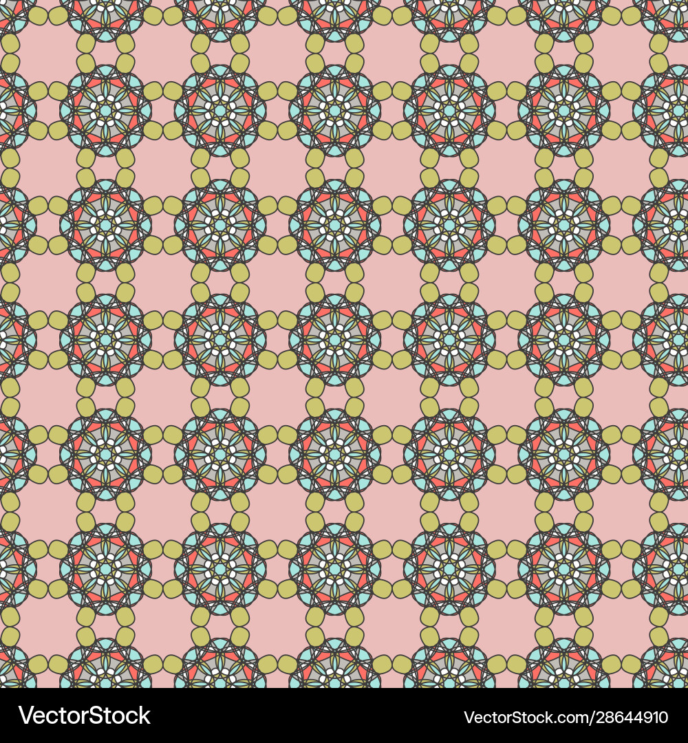 Decorative abstract pattern Vector Image