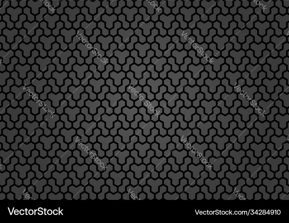 Seamless hexagonal pattern Vector Image