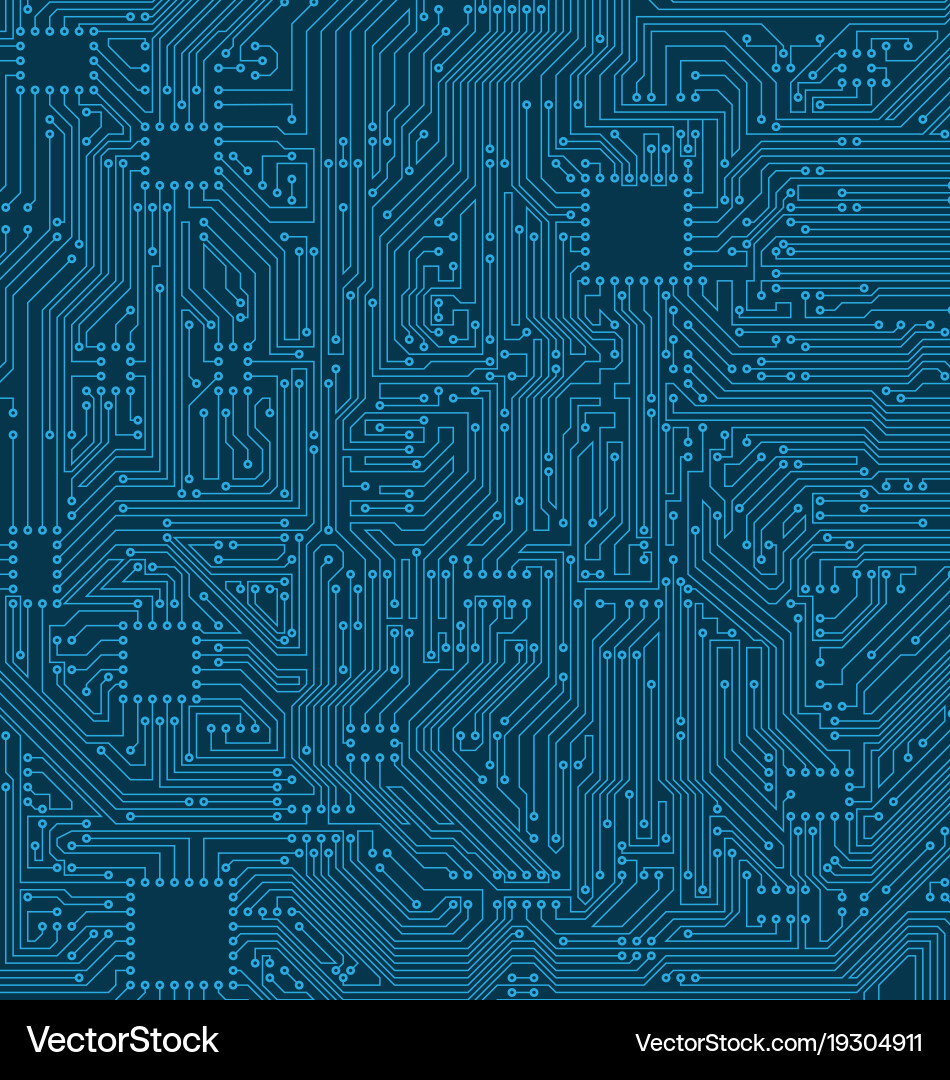 Digital Circuit Background vector image
