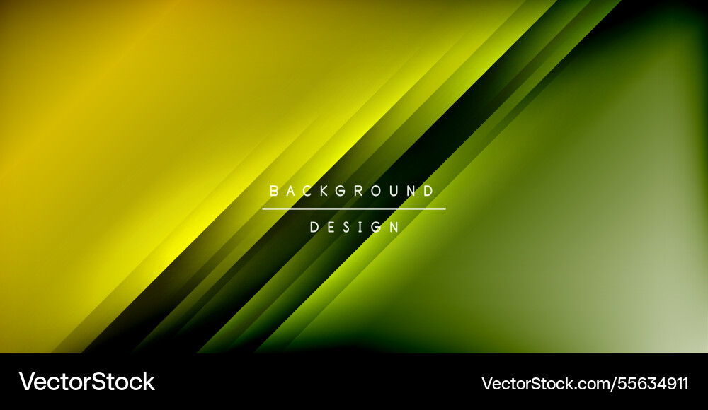 Dynamic shadow lines geometric shapes Vector Image