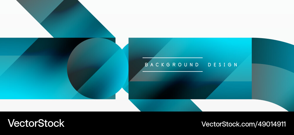Glossy circle square triangle shapes minimalist Glossy circle square triangle shapes minimalist Vector Image
