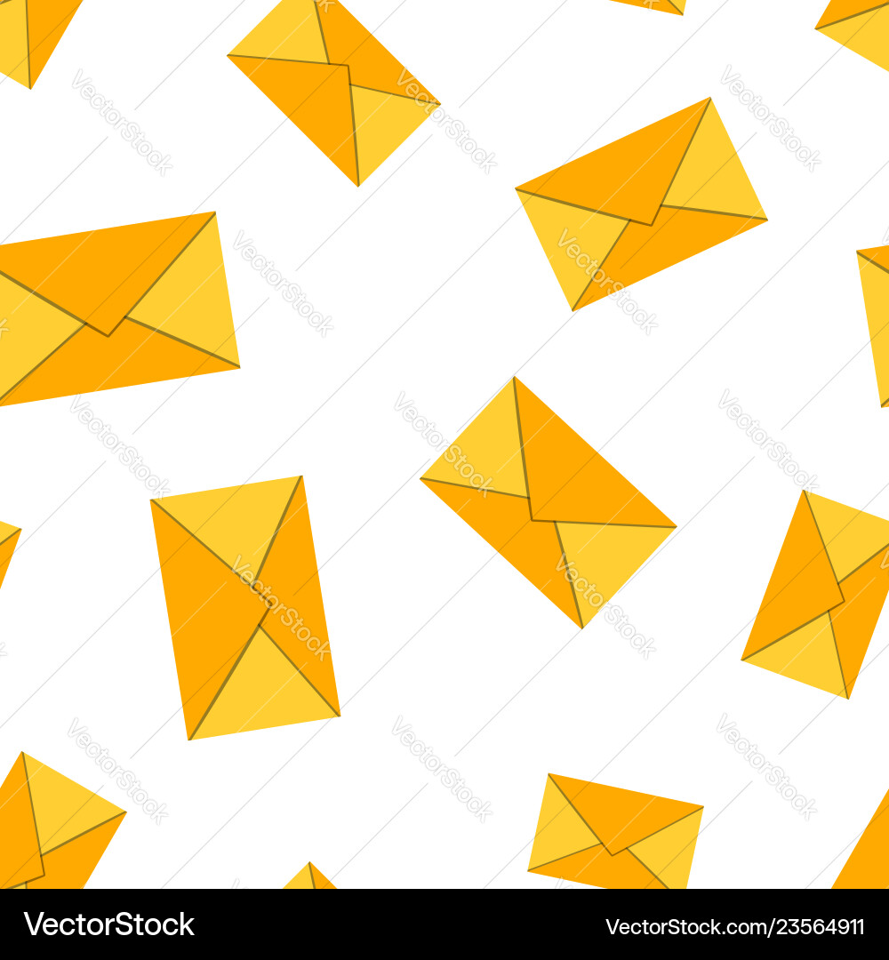 Mail envelope icon seamless pattern background Mail envelope icon seamless pattern background vector image