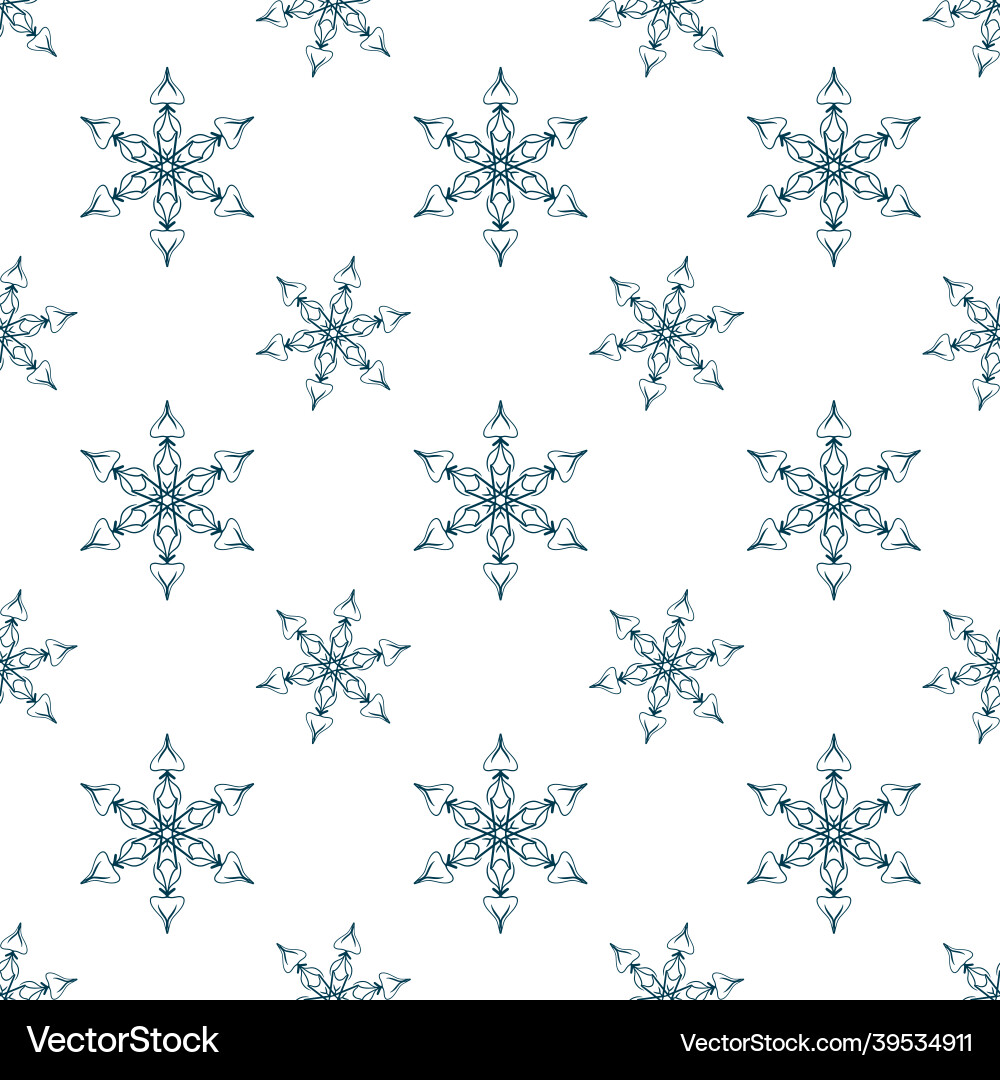 Single color transparent linework pattern repeat vector image