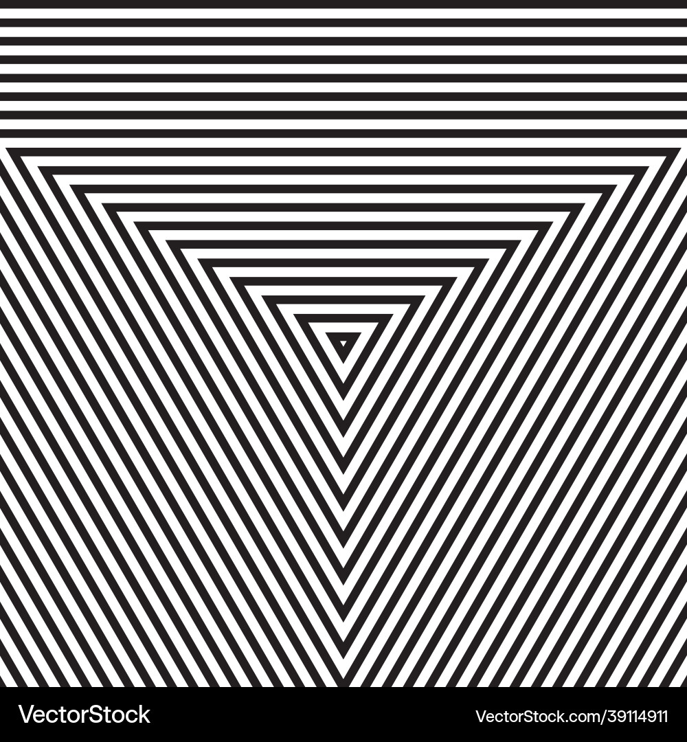 Triangle geometric pattern abstract line texture vector image