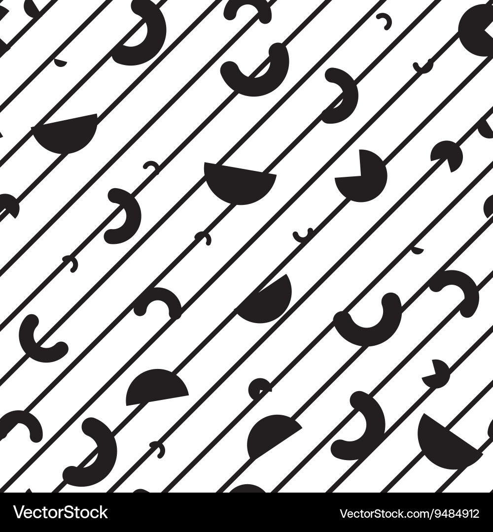 Geometric Memphis Pattern Vector Image