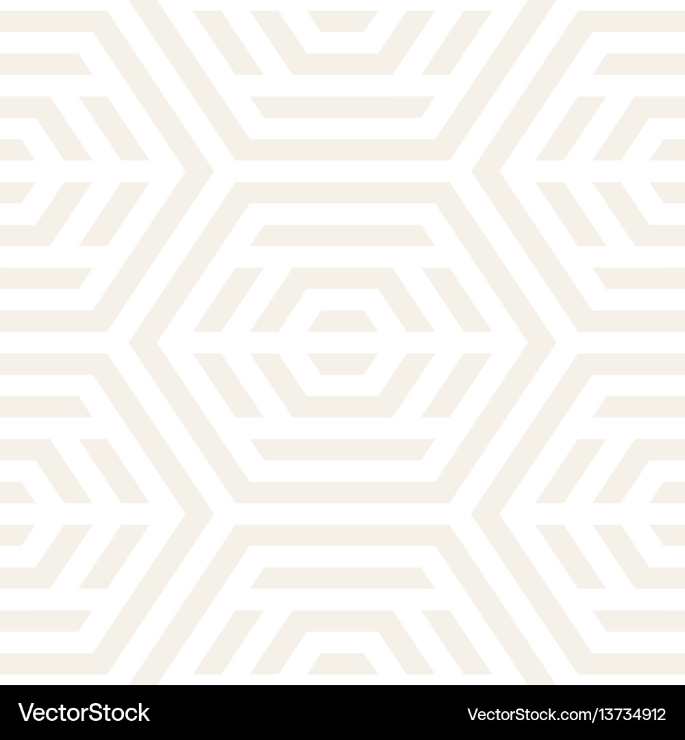Hexagonal Lattice Pattern vector image