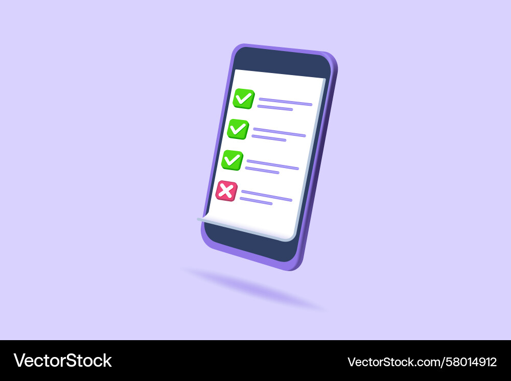 Task Checkmark Clipboard Icon Vector Image