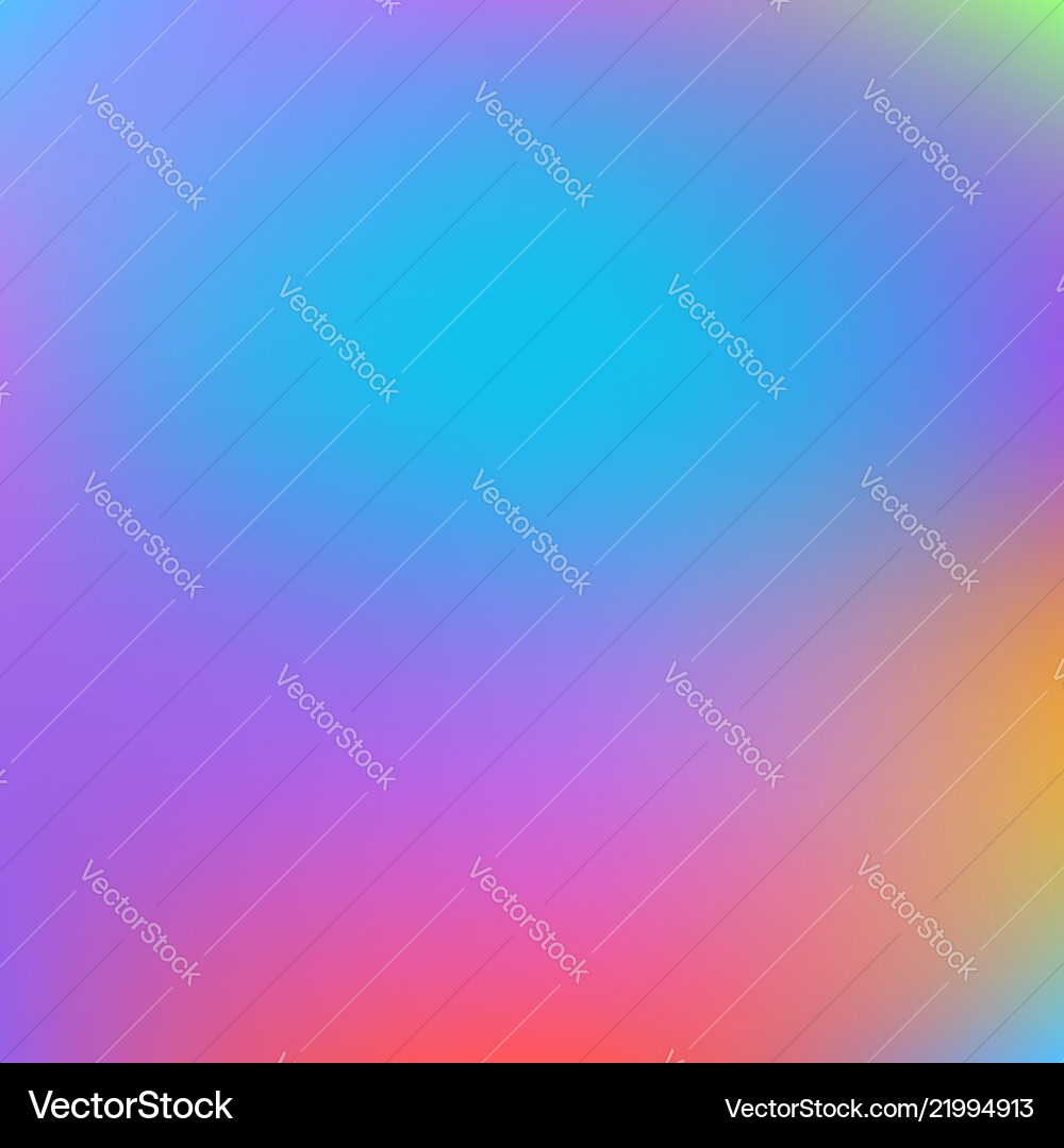 Abstract blur gradient background with trend vector image